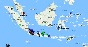 Location Map (Google Map) Shift Class Program Nomor